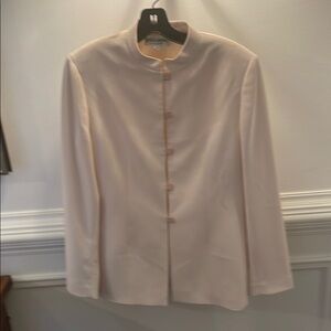 Giorgio Armani Cream Blazer Tailored Sophistication
